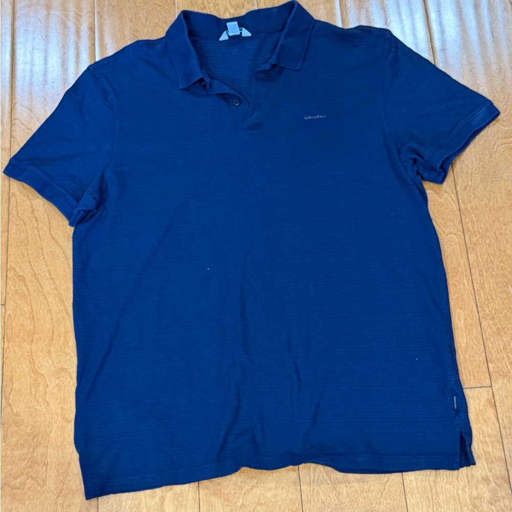 Calvin Klein Men's Navy Polo Shirt